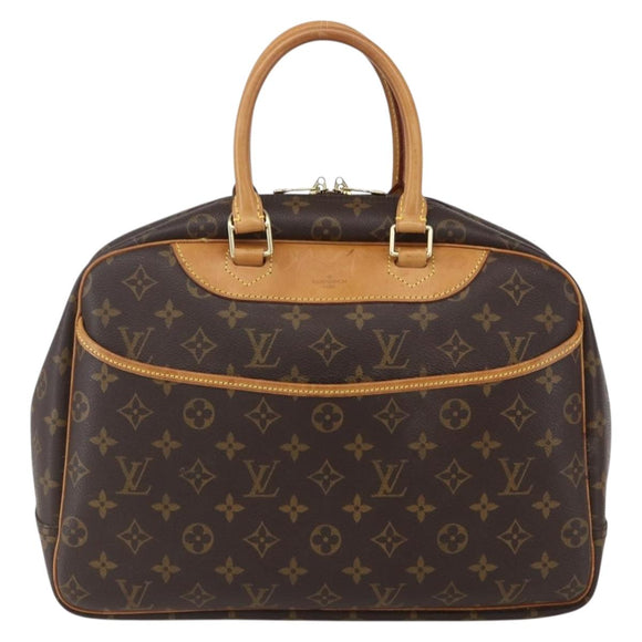 LOUIS VUITTON Monogram Deauville Hand Bag M47270 LV Auth 151838