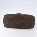 LOUIS VUITTON Monogram Deauville Hand Bag M47270 LV Auth 151838-5