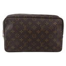 LOUIS VUITTON Monogram Trousse Toilette 28 Clutch Bag M47522 LV Auth 151841-13