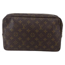 LOUIS VUITTON Monogram Trousse Toilette 28 Clutch Bag M47522 LV Auth 151841-2