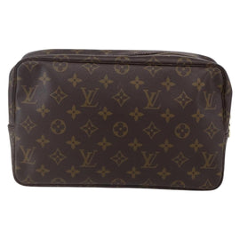 LOUIS VUITTON Monogram Trousse Toilette 28 Clutch Bag M47522 LV Auth 151841 - 0