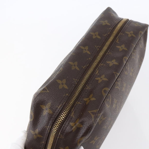 LOUIS VUITTON Monogram Trousse Toilette 28 Clutch Bag M47522 LV Auth 151841