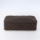 LOUIS VUITTON Monogram Trousse Toilette 28 Clutch Bag M47522 LV Auth 151841-6