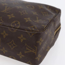 LOUIS VUITTON Monogram Trousse Toilette 28 Clutch Bag M47522 LV Auth 151841-7