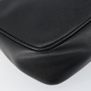 Salvatore Ferragamo Shoulder Bag Leather Black Auth 151842-16