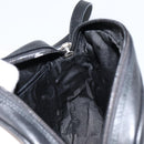 Salvatore Ferragamo Shoulder Bag Leather Black Auth 151842-17