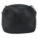 Salvatore Ferragamo Shoulder Bag Leather Black Auth 151842-2
