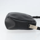 Salvatore Ferragamo Shoulder Bag Leather Black Auth 151842-3