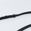 Salvatore Ferragamo Shoulder Bag Leather Black Auth 151842-8