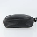 Salvatore Ferragamo Shoulder Bag Leather Black Auth 151842-5