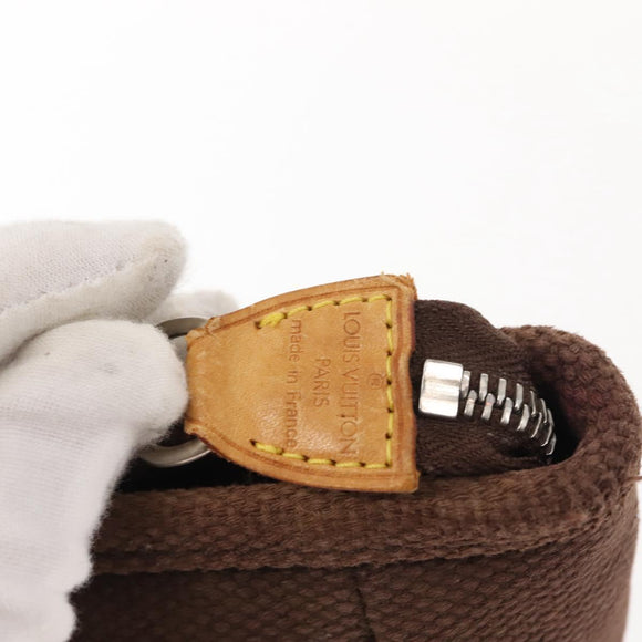 LOUIS VUITTON Antigua Cabas PM Tote Bag Brown LV Auth 151843