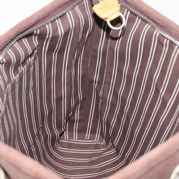 LOUIS VUITTON Antigua Cabas PM Tote Bag Brown LV Auth 151843