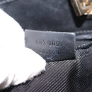 GUCCI GG Canvas Tote Bag Black Gold 002 1099 Auth 151846-12