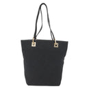 GUCCI GG Canvas Tote Bag Black Gold 002 1099 Auth 151846-2