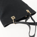 GUCCI GG Canvas Tote Bag Black Gold 002 1099 Auth 151846-6