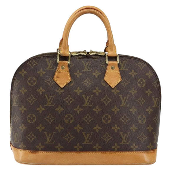 LOUIS VUITTON Monogram Alma Hand Bag M51130 LV Auth 151850