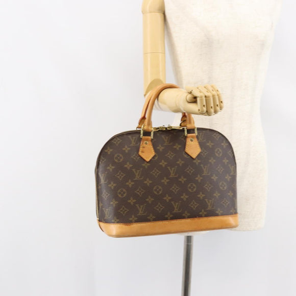 LOUIS VUITTON Monogram Alma Hand Bag M51130 LV Auth 151850