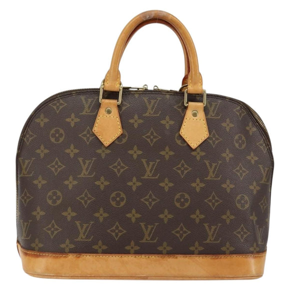 LOUIS VUITTON Monogram Alma Hand Bag M51130 LV Auth 151850