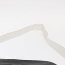 LOEWE Anagram Shoulder Bag Leather Black Silver Auth 151851-9