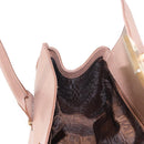 Salvatore Ferragamo Gancini Hand Bag Leather Gold Auth 151852-20