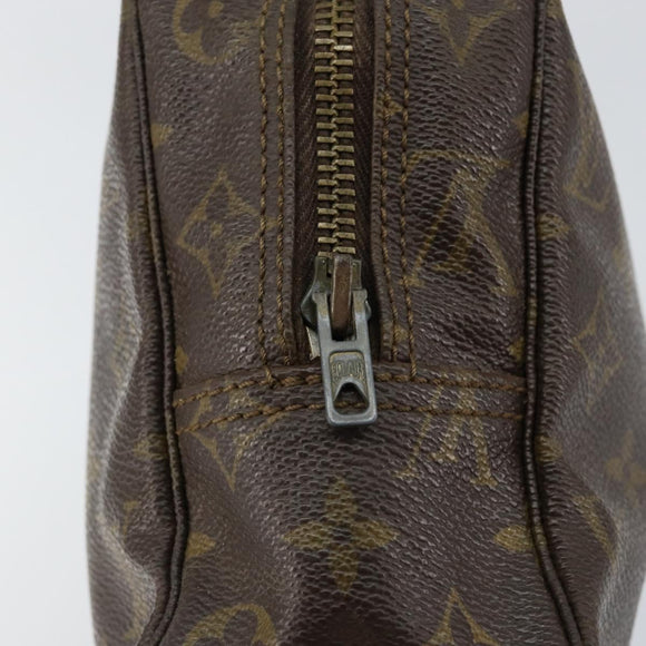 LOUIS VUITTON Monogram Trousse Toilette 28 Clutch Bag M47522 LV Auth 151853