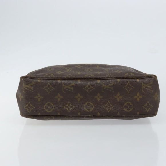 LOUIS VUITTON Monogram Trousse Toilette 28 Clutch Bag M47522 LV Auth 151853