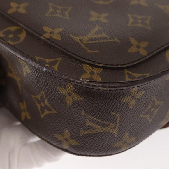 LOUIS VUITTON Monogram Saint Cloud GM Shoulder Bag M51242 LV Auth 151854