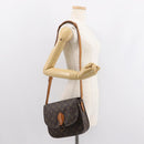 LOUIS VUITTON Monogram Saint Cloud GM Shoulder Bag M51242 LV Auth 151854-25