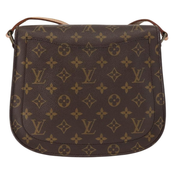 LOUIS VUITTON Monogram Saint Cloud GM Shoulder Bag M51242 LV Auth 151854