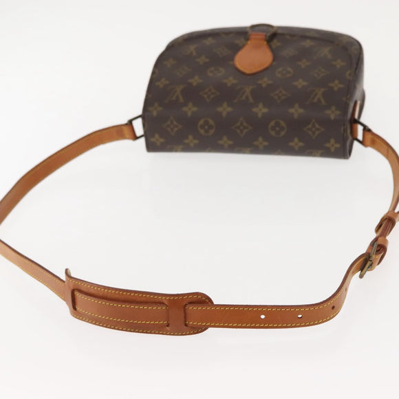 LOUIS VUITTON Monogram Saint Cloud GM Shoulder Bag M51242 LV Auth 151854