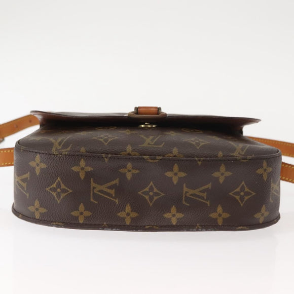 LOUIS VUITTON Monogram Saint Cloud GM Shoulder Bag M51242 LV Auth 151854