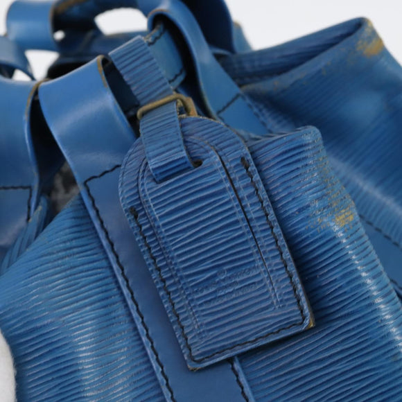 LOUIS VUITTON Epi Randonnee GM Shoulder Bag Blue M43085 LV Auth 151856