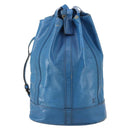LOUIS VUITTON Epi Randonnee GM Shoulder Bag Blue M43085 LV Auth 151856-13