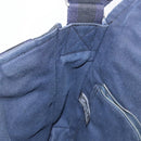 HERMES Fourre Tout Bassas PM Shoulder Bag Canvas Navy Auth 151857-18