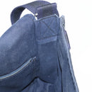 HERMES Fourre Tout Bassas PM Shoulder Bag Canvas Navy Auth 151857-19