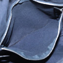 HERMES Fourre Tout Bassas PM Shoulder Bag Canvas Navy Auth 151857-21