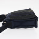 HERMES Fourre Tout Bassas PM Shoulder Bag Canvas Navy Auth 151857-5
