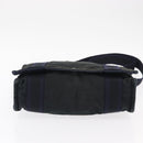 HERMES Fourre Tout Bassas PM Shoulder Bag Canvas Navy Auth 151857-9
