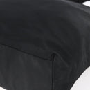 PRADA Tote Bag Nylon Black Silver Auth 151861-9