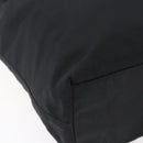 PRADA Tote Bag Nylon Black Silver Auth 151861-16