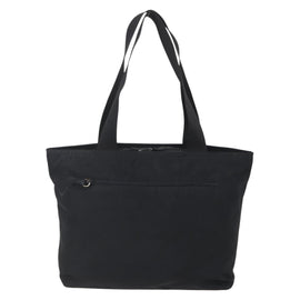 PRADA Tote Bag Nylon Black Silver Auth 151861 - 0