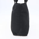 PRADA Tote Bag Nylon Black Silver Auth 151861-3
