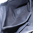 GUCCI GG Canvas Hand Bag Black Gold 141471 Auth 151862-11