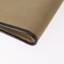 Christian Dior Shoulder Bag Nylon Beige Gold Auth 151871-15