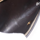 Christian Dior Shoulder Bag Nylon Beige Gold Auth 151871-12