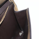 Christian Dior Shoulder Bag Nylon Beige Gold Auth 151871-18