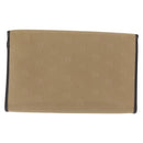 Christian Dior Shoulder Bag Nylon Beige Gold Auth 151871-2