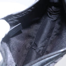 GUCCI GG Canvas Shoulder Bag Black Silver 001 4206 Auth 151872-11