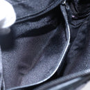 GUCCI GG Canvas Shoulder Bag Black Silver 001 4206 Auth 151872-21