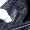 GUCCI GG Canvas Shoulder Bag Black Silver 001 4206 Auth 151872-12